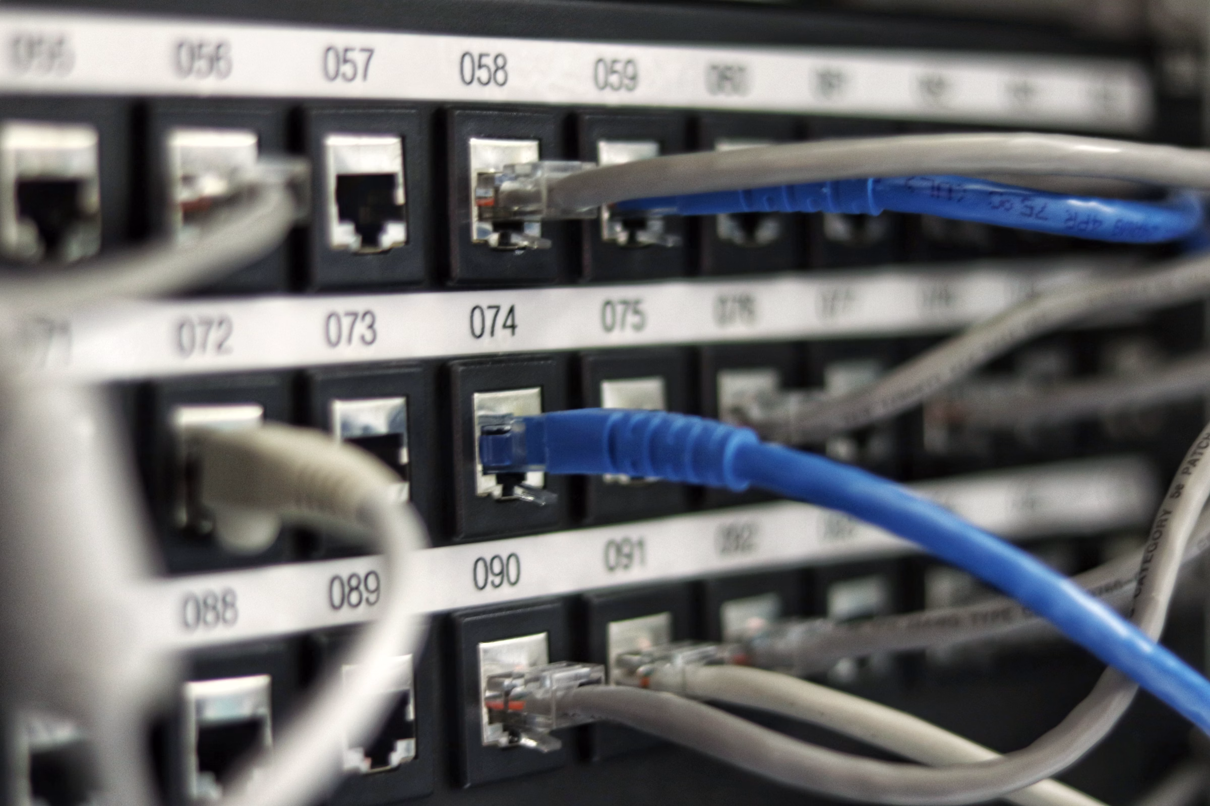 Enterprise digital infrastructure representing secure application architecture